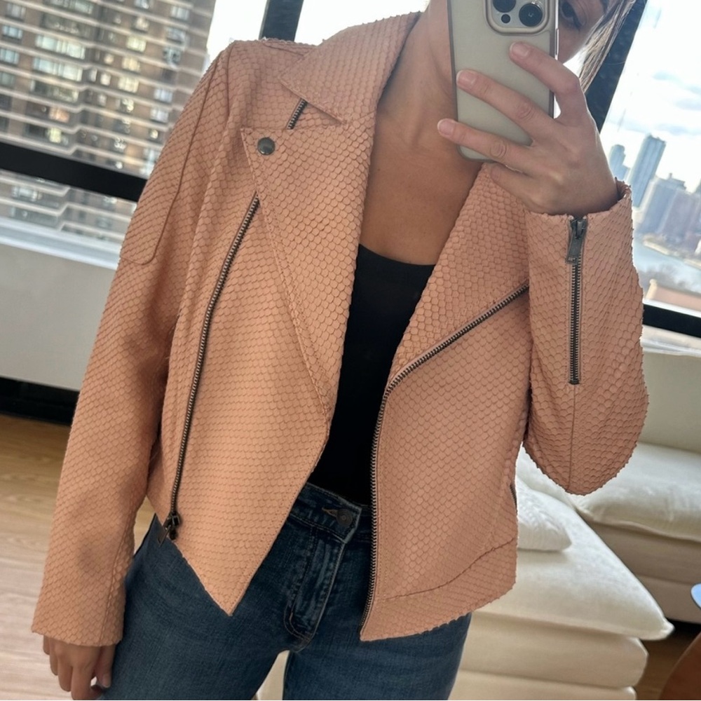 Banana Republic Heritage Collection Lamb Leather Jacket